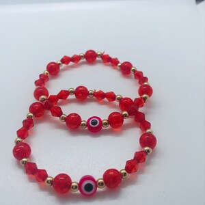Evil eye bracelets
