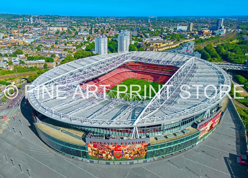 Arsenal FC Gifts, Emirates Stadium, Framed Print, Football Club ...