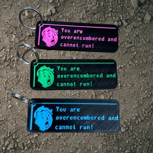 Wasteland Inspired Keychain | Bag Tag