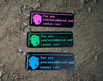 Wasteland Inspired Keychain | Bag Tag