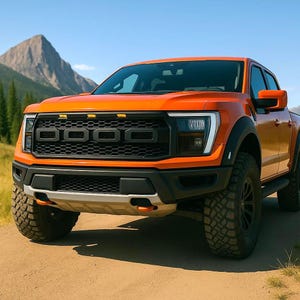 Caches de crochet de remorquage pour Ford F150 RAPTOR 2015 - 2025 pour crochets RONDS.