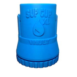 Sup Cup Vault XL Paddleboard Cup Holder with Hidden Waterproof Storage – Fits 355ml Cans – Custom Colors – Secret Compartment