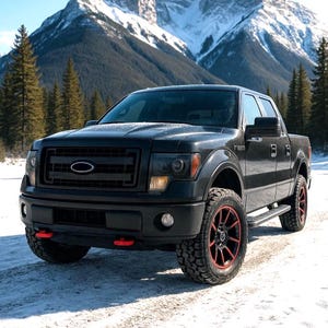 Couvre-crochets de remorquage encliquetables pour Ford F150 2009-2014