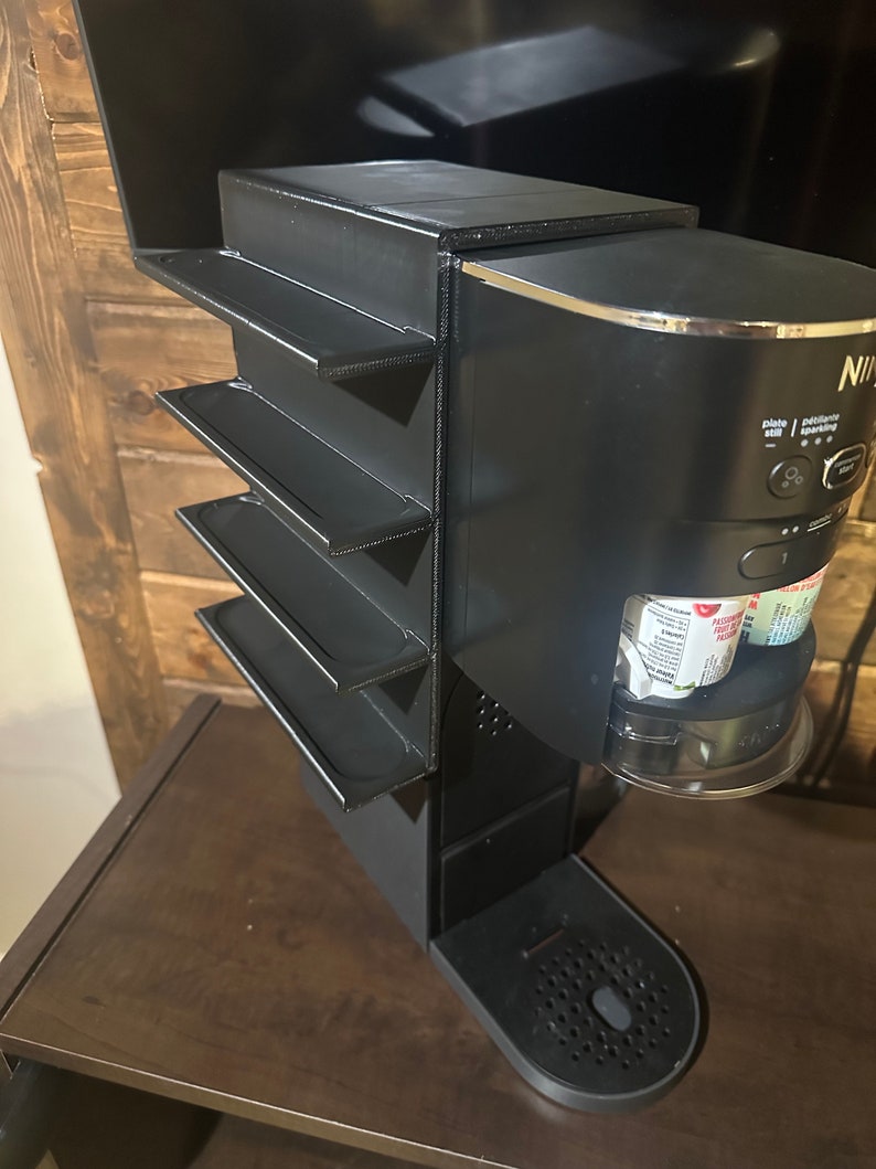 Ninja Thirsti Pod Shelf 6-16 Storage Drink System Thirsti Flavors Pod Holder 12 Side Flat Top