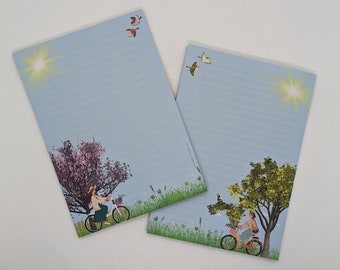 Bloc-notes A5 | Papier à Motif D'été De Qualité Supérieure | Ballons | 50 Feuilles, 90 G/m² | Bloc-notes | Bloc-notes | Bloc-notes | Bloc-notes A5 | Paperandpicture