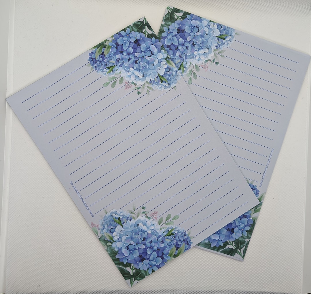Briefpapier Block Set liniert Bianca 40-tlg. Schreibblock A4 mit Umschlag