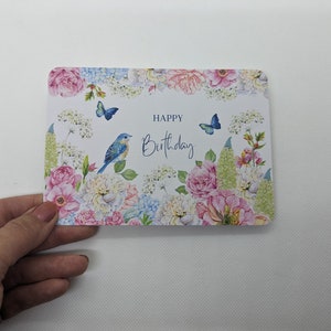 Tarjeta de cumpleaños "Mariposas", DIN A6, tarjeta de felicitación, postal de cumpleaños, tarjeta de felicitación, feliz cumpleaños
