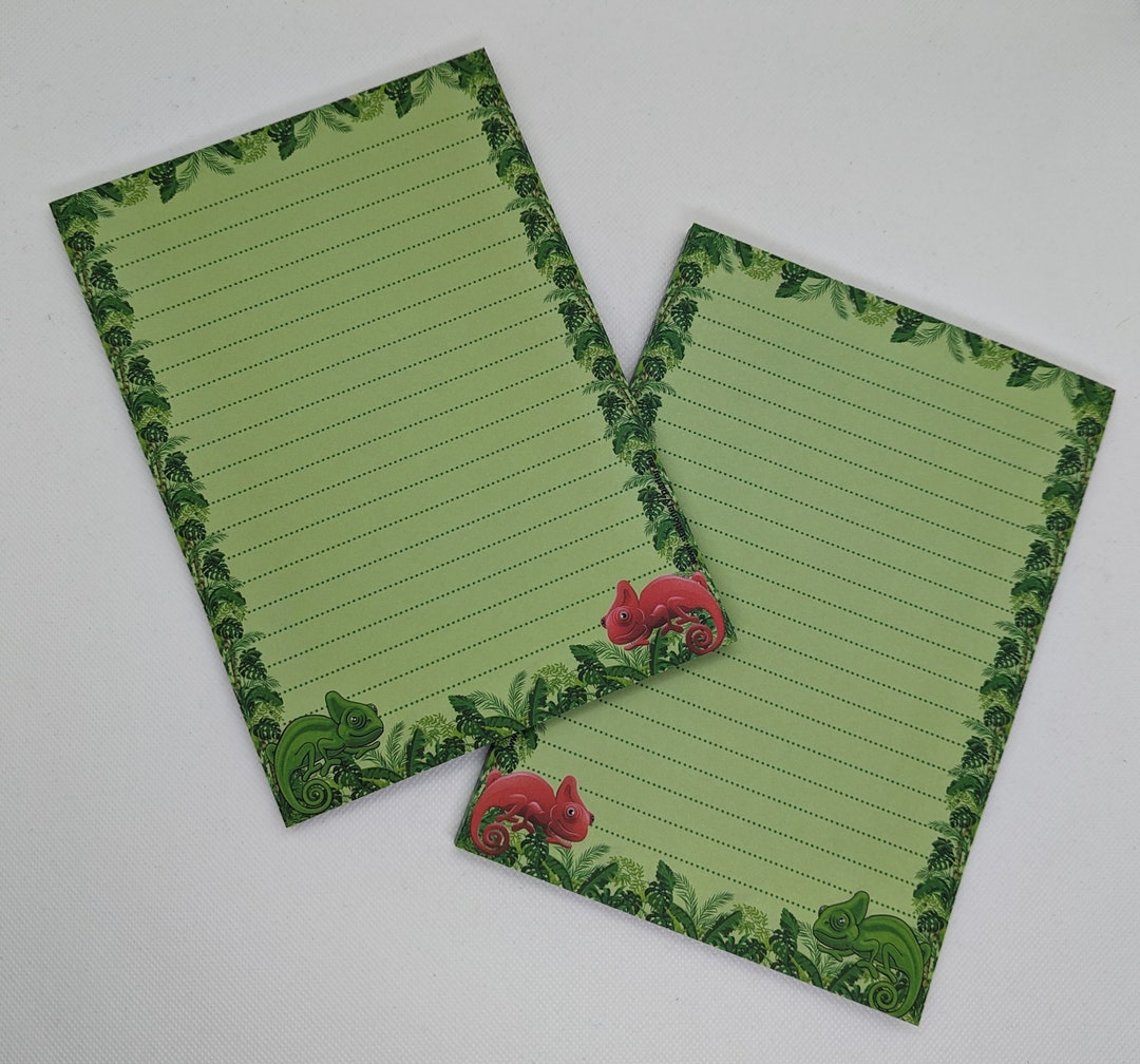 Writing Paper Block A5 Printed on Both Sides and Lined 