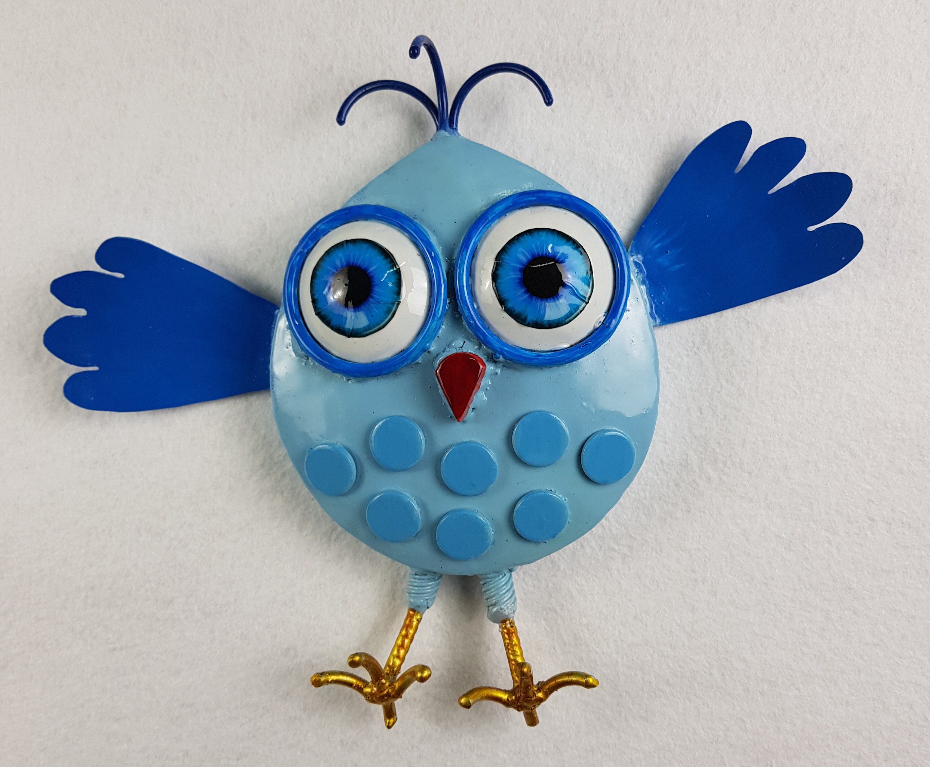 Sculpture Chouette, Hibou, Collection Chouette, Pièce Uniques, Oeuvres d'art, Oeuvres Murale