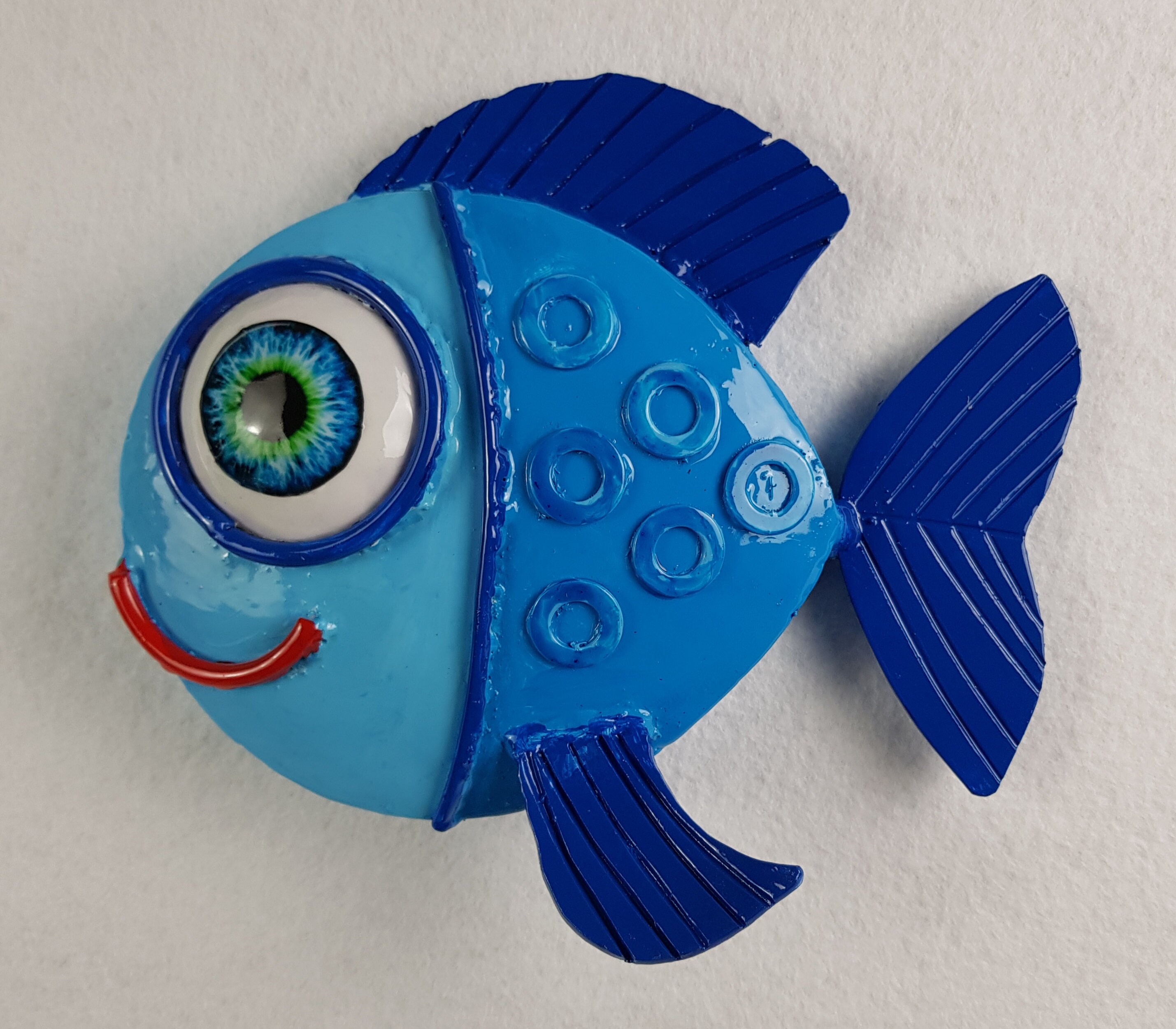 Sculpture Poisson, Oeuvre Murale, Pièce Unique, Oeuvres d'art,