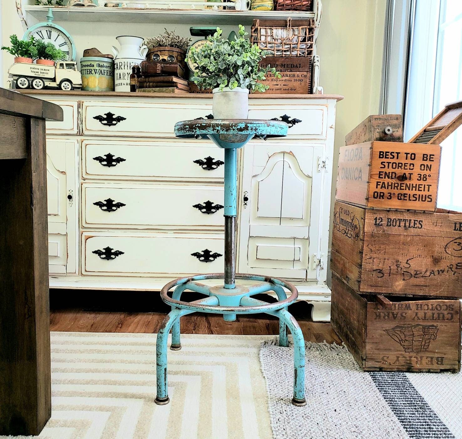 スツール DULTON : BAR STOOL ANTIQUE BLACK DULTON ONLINE SHOP | BAR STOOL ANTIQUE BLACK: ファニチャー