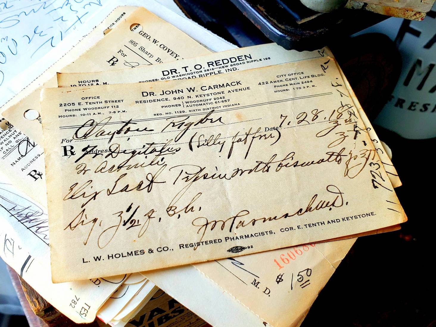 Vintage Medical Pharmacy Prescriptions - Etsy