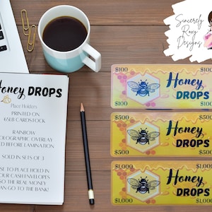 Cash Placeholders l Honey Drops