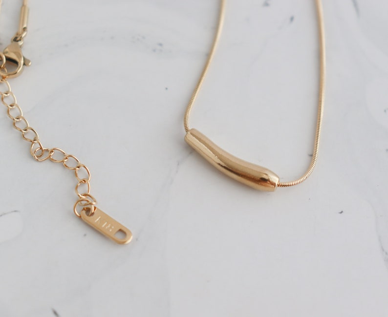 Bar Necklace Statement Bar Pendant Delicate Layering Minimalist Wedding