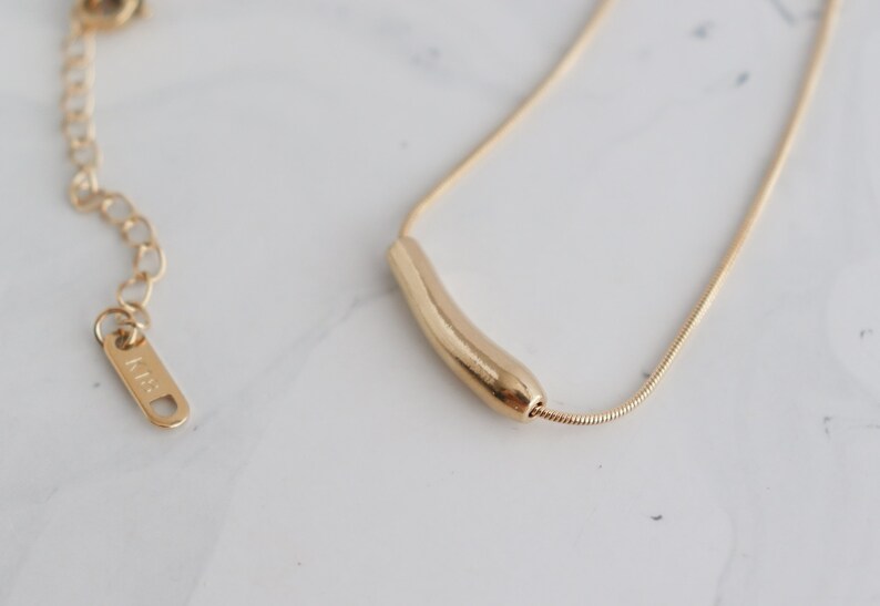 Bar Necklace Statement Bar Pendant Delicate Layering Minimalist Wedding