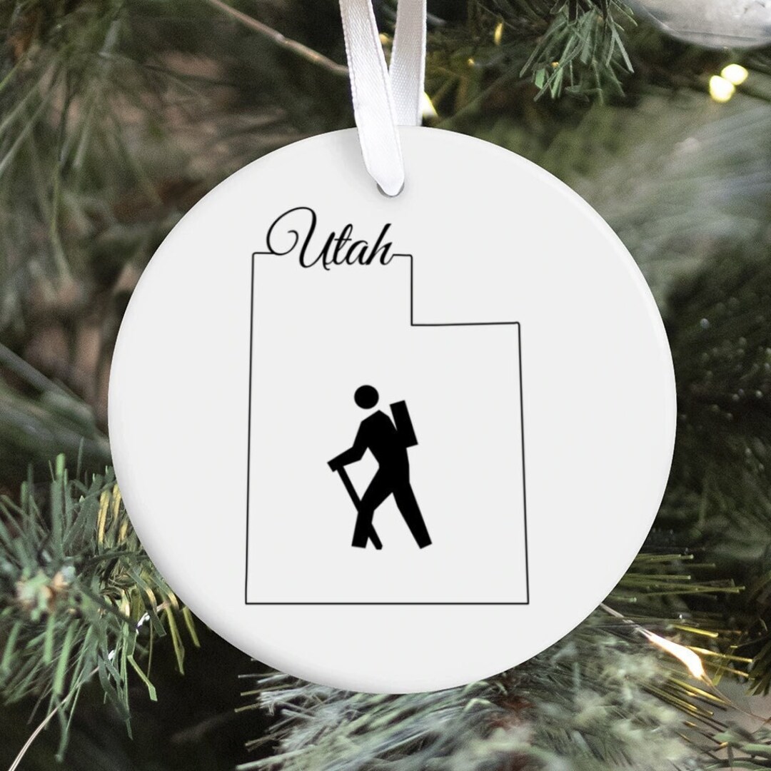 Utah Christmas Ornaments 
