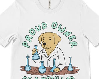 Proud Owner of a Meth Lab Shirt, Funny Offensive T-Shirt, Dark Humor Meme Tee