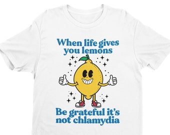 Funny Lemon Meme Shirt: Sarcastic Graphic Tee