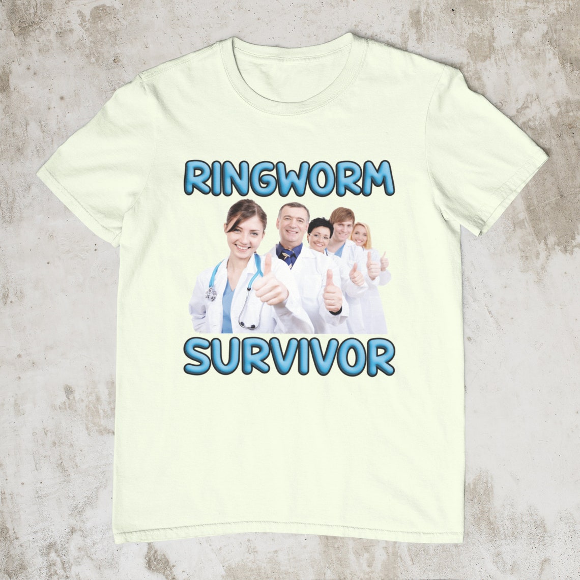 Ringworm Survivor Funny Shirt Offensive Shirt Funny Gift Etsy