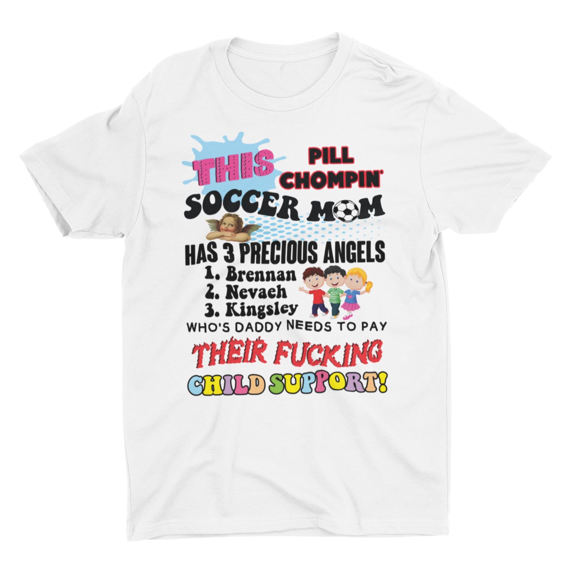 Pill Chompin' Soccer Mom Meme Shirt Sarcastic Shirt Etsy