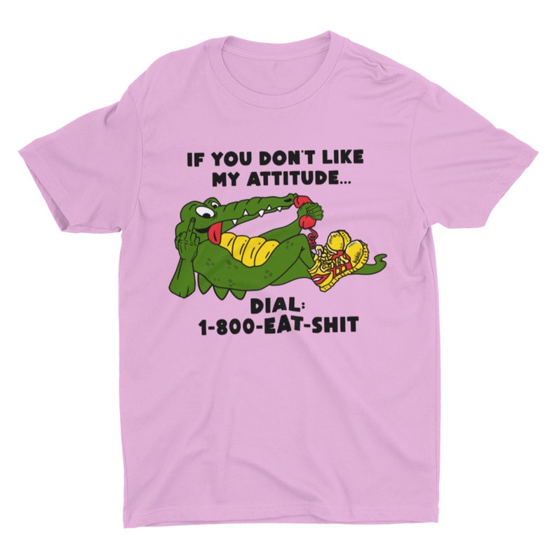 面白い失礼なシャツ、不適切なミームTシャツ、ブラックユーモアシャツ、1-800-EAT-SHIT 画像 7