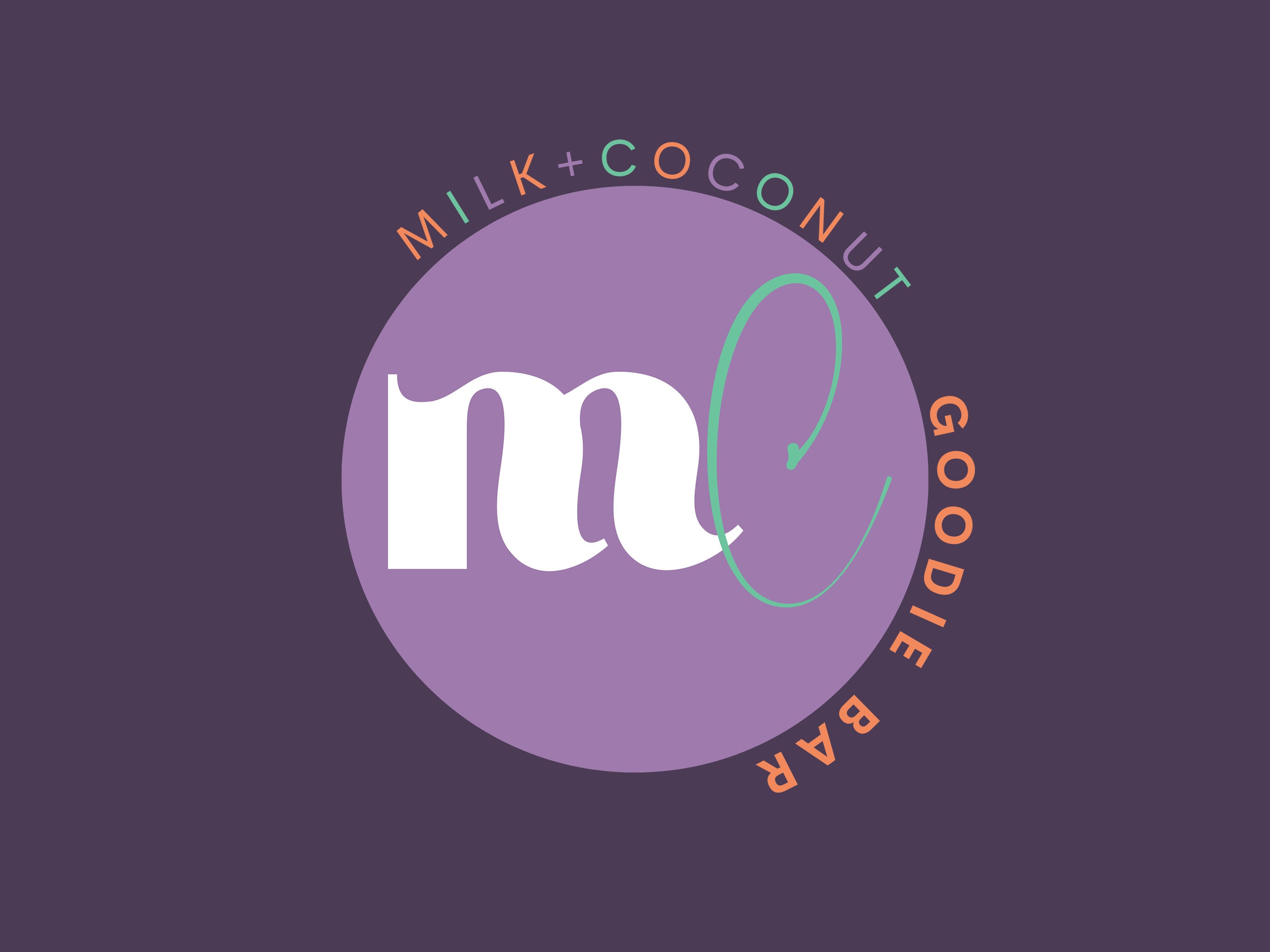 CANVA Logo, Small Business Branding, Boho Logo, DIY Logo, Circular Logo