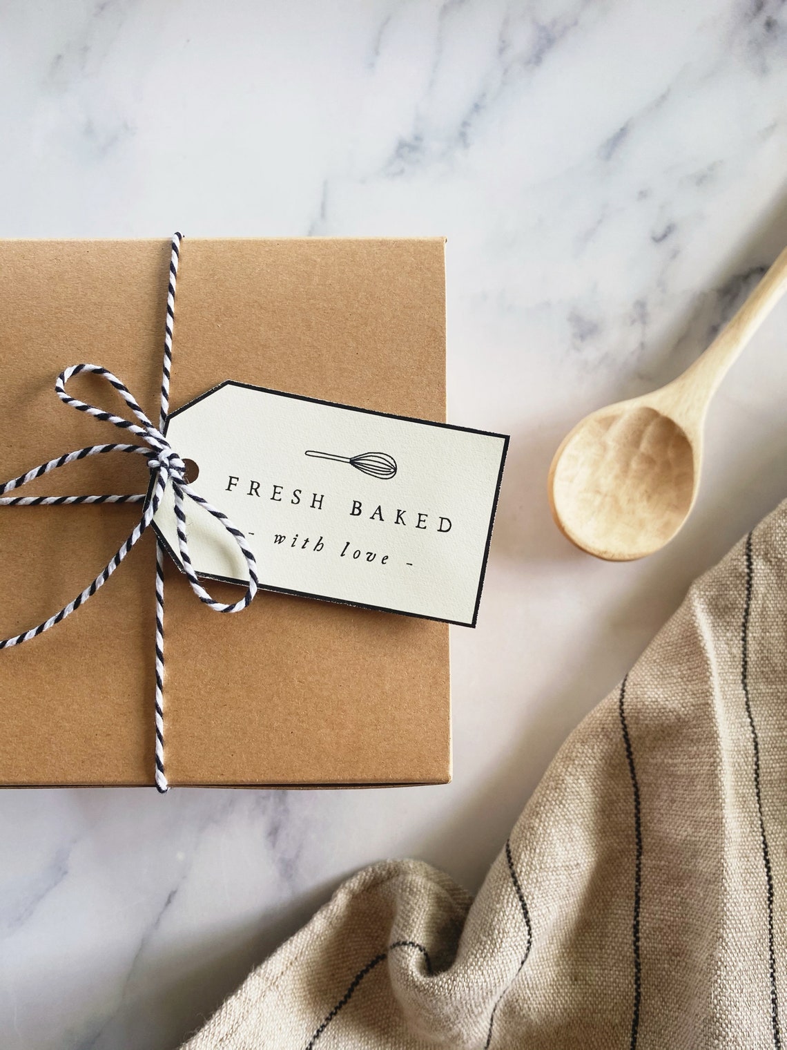 BAKED GOODS TAG Printable Instant Baked Goods Tag Download Homemade
