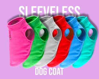 Fleece Summer Dog Vest Jacket - Warm Sleeveless Dog Clothing With D Ring - Summer Pet Gift