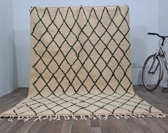 Moroccan rug, Mrirt rug, Green rug, Wool rug, Premium quality rug, Morocco rug, Dining room rug, Berber rugs, Beniouarain rug