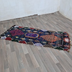 6X2FT Moroccan Runner Vintage, Hallway Home Rug, Azilal Berber Rug, Handmade Rug, Runner Rug Vintage, Long Runner Rug, Morocco Runner Rug