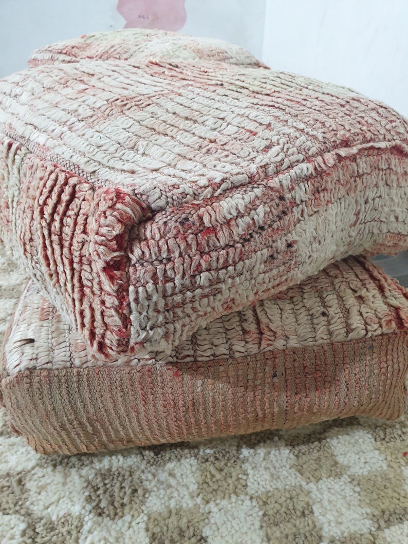 MoroccanShopHandmade Kilim Pouf - Thumbnail 2