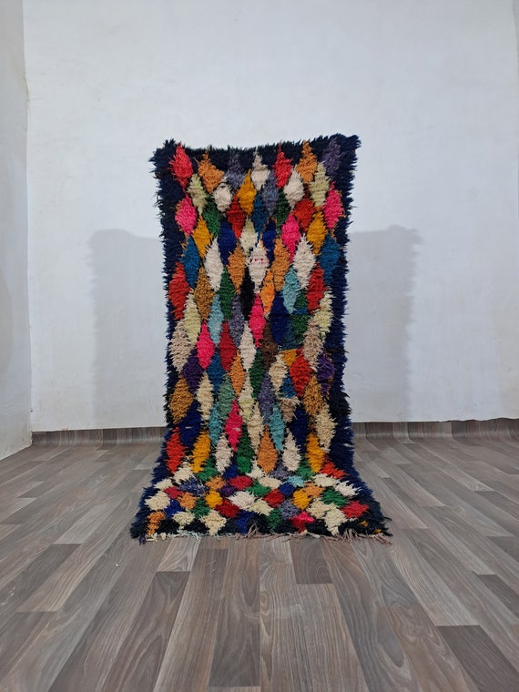 アジラル・ランナーラグ：カラフルなウールとコットン - 手織り