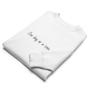 Brief Grafik Sweatshirt positive Nachricht Shirt gemütliche Frau Kleidung minimalistischen Kunst Sweatshirt