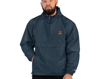 Embroidered Champion Packable Jacket