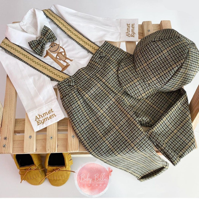 Baby First Birthday Suit Baby Boy Birthday Outfit Suit Etsy