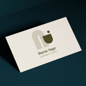 10 DIY Logo | Candle Logo | Soy Logo | Craft Logo | Business Logo, Editable,Instant Download, Canva