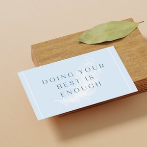 30 cartes d'affirmation numériques imprimables DIY | Citations positives | Citations quotidiennes | Affirmations positives | Modifiable | Toile | Téléchargement instantané
