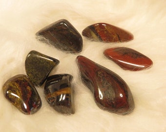 1 Stück Mugglestone Trommelstein (A-Qualität) bis ca. 1,9cm