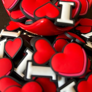 Love Croc Charms Shoe Buckle Personalisation Accessories Shoes Decorations
