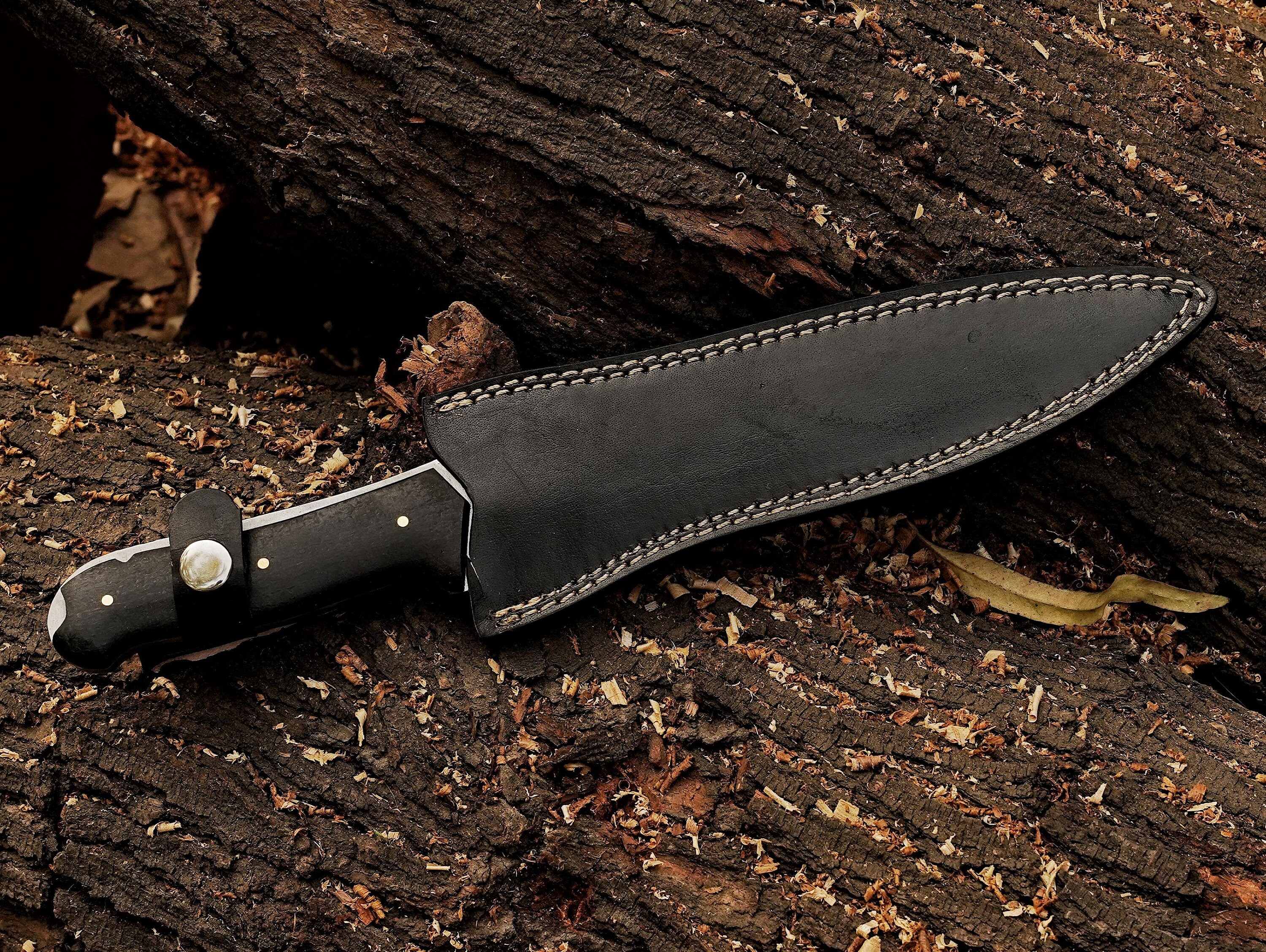 Handmade D2 Steel Leon Kennedy Knife, Resident Evil Inspired - Etsy