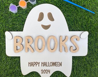 Halloween paint kits, ghost paint kit, kids paint kit for Halloween, kids crafts, halloween crafts