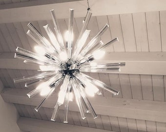 Sputnik handcrafted chandelier