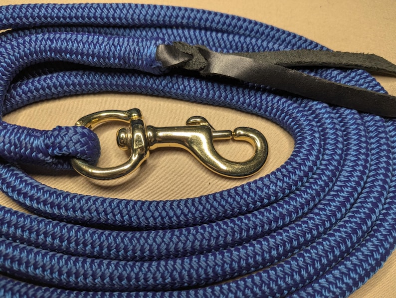 Trawle Lead Rope SALE Pre-made 12ft Lead Ropes, Double Braided Nylon Yacht Rope - Etsy