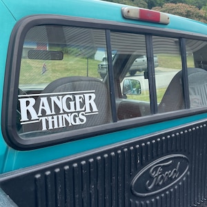 Ranger Things Cut Files | Ford Ranger | Cricut .SVG .AI .PNG .jpg