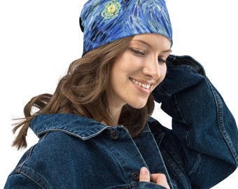 Doctor Who, Starry Night, Vincent Van Gogh, Unisex Beanie