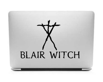 Blair Witch decal horror movie halloween laptop sticker