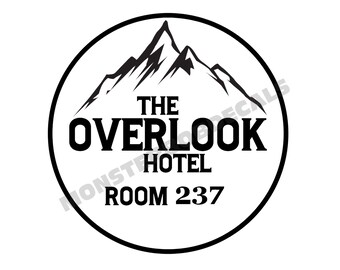 The Overlook Hotel Room 237 Vinyl Decal, The Shining, horror movies