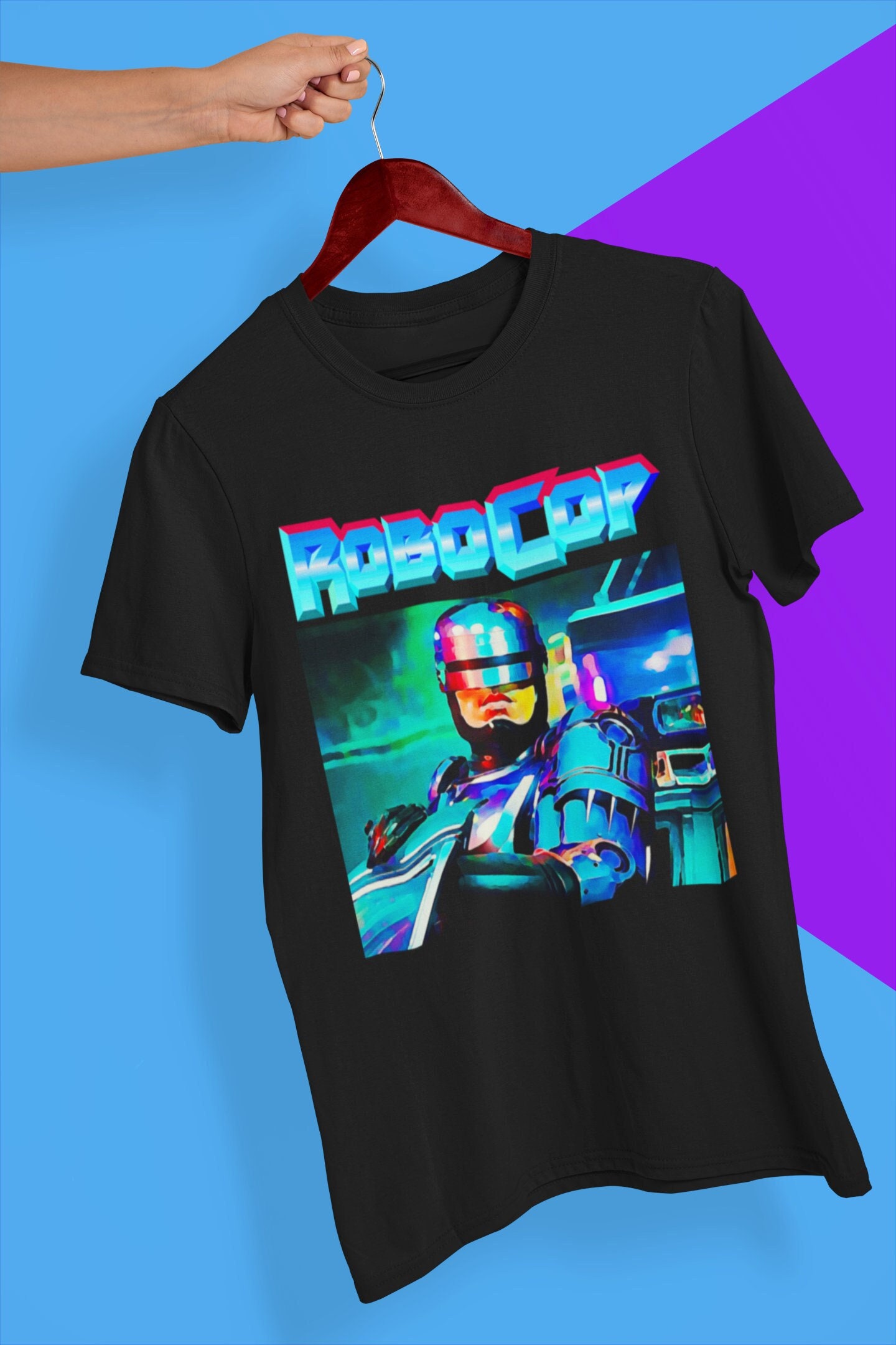 Discover Robocop Soft T-Shirt, Robocop Movie Poster T Shirt, 80s Movie Nostalgia Shirt