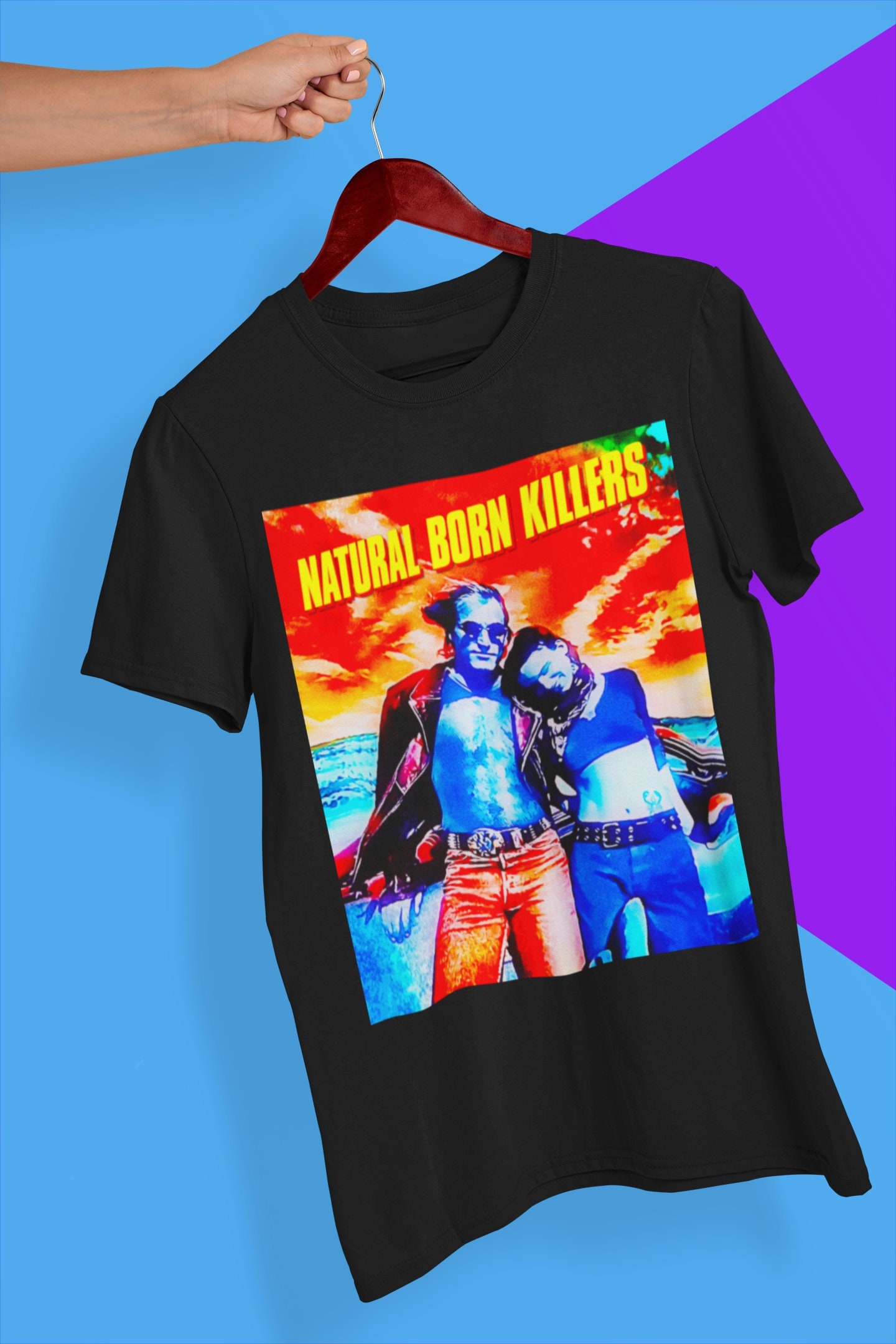 Discover Natural Born Killers T-Shirt, Natural Born Killers Poster T Shirt, 90s Movie Shirt