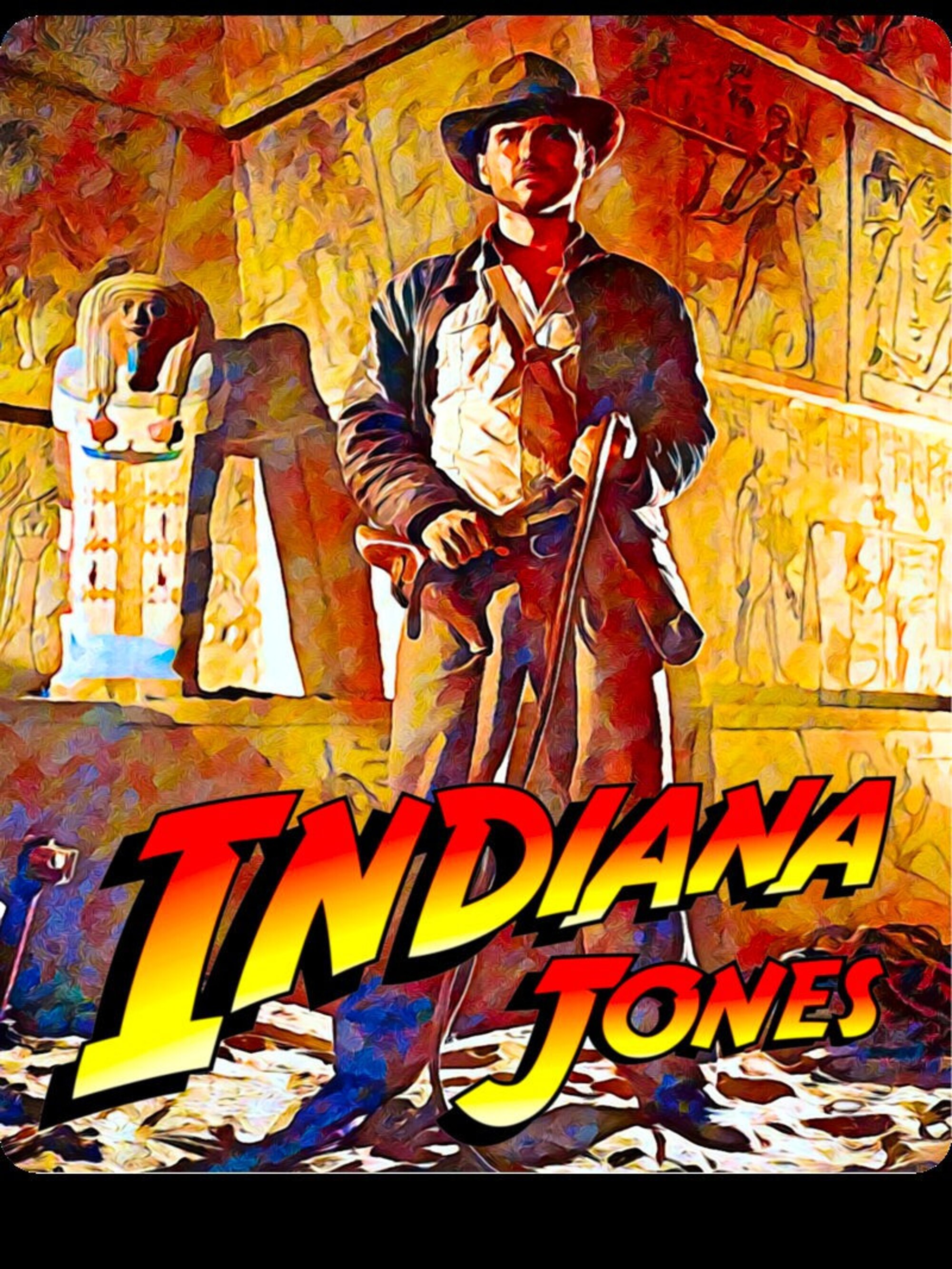 Discover Indiana Jones Movie Soft T-Shirt, Indiana Jones Raiders of the Lost Ark Poster T Shirt